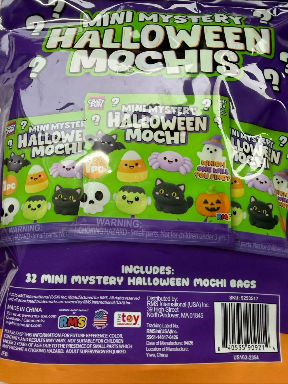 🎃👻 **NEW – CRAZY FUN MINI MYSTERY HALLOWEEN MOCHIS!** 👻🎃